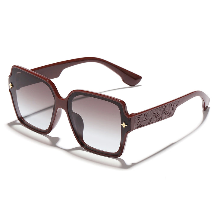 Ladies stylish oversized sunglasses with fashionable frame Bowlift
