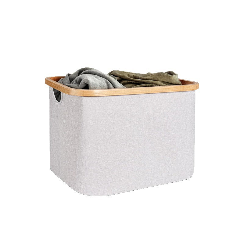 Trendy storage basket with bamboo frame Bowlift