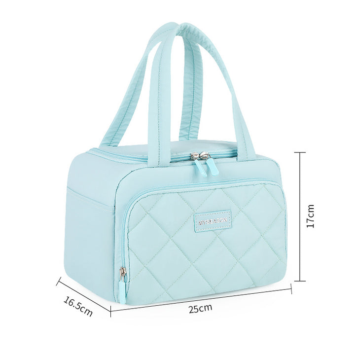 Insulated Zip-Top Lunch Tote