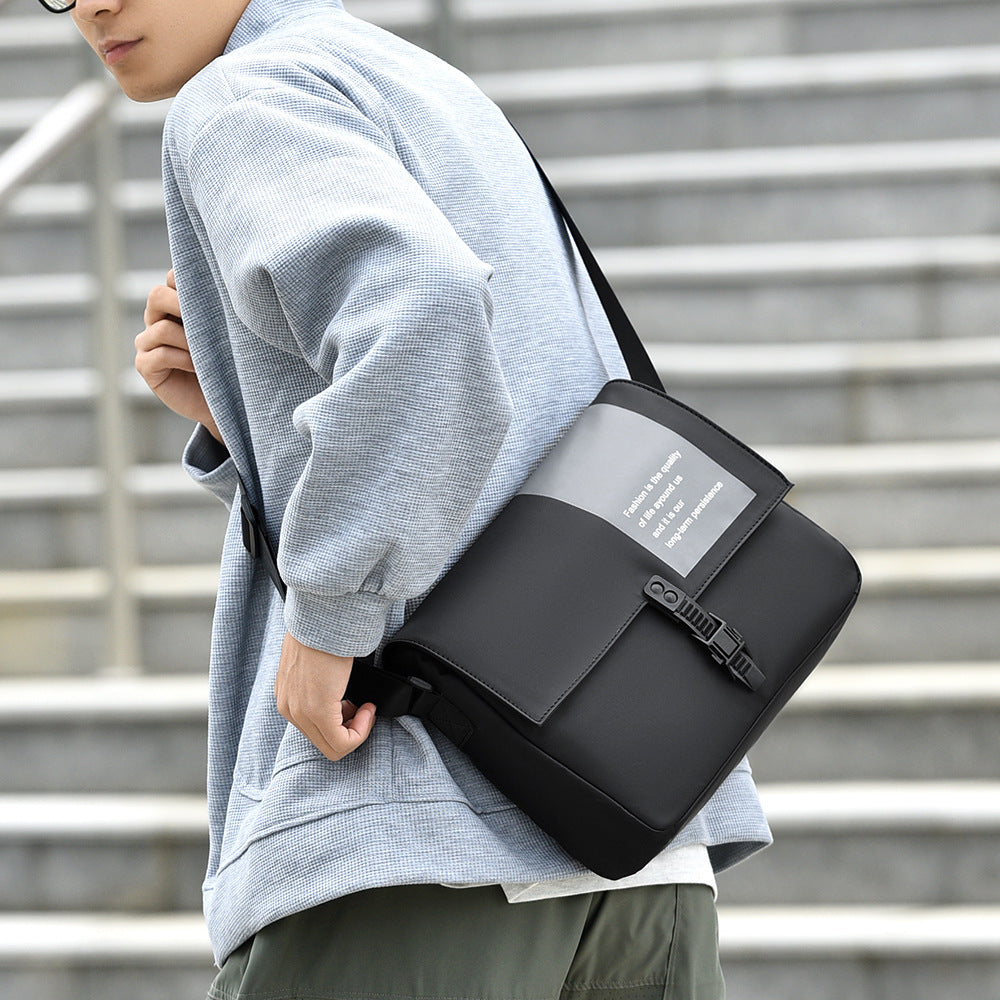 Stylish Waterproof Messenger Bag Bowlift