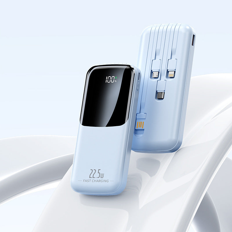 Power bank with intelligent high-speed charging and digital display Bowlift
