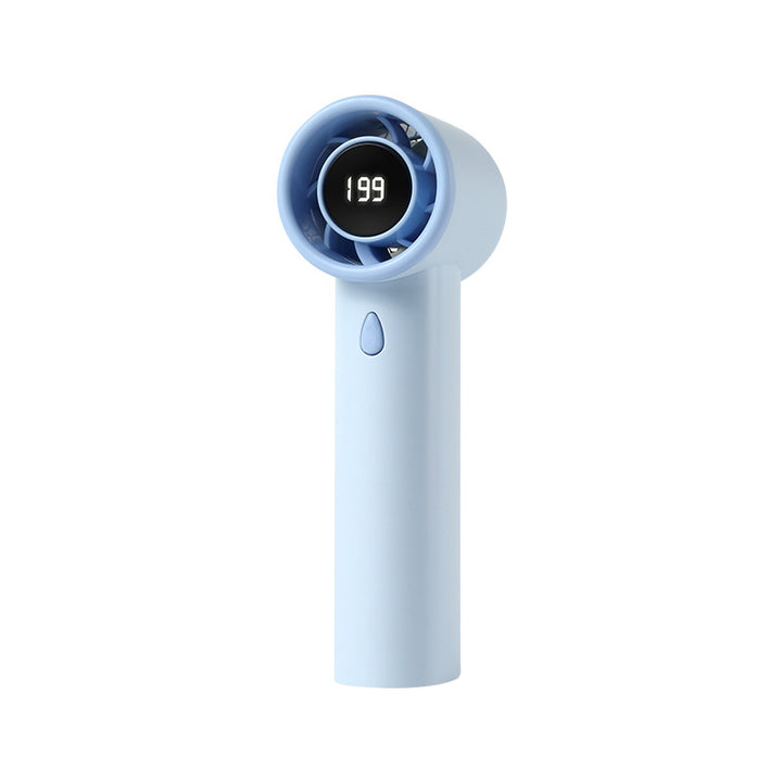 Unisex Portable Handheld Fan with Digital Speed Display Bowlift 1782010580