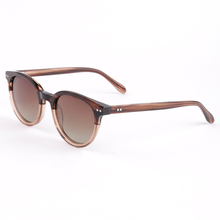 Women's fashionable sunglasses with an elegant, transparent frame and high-grade UV protection Bowlift