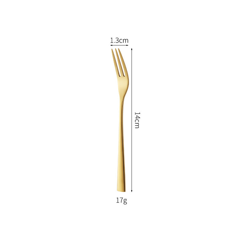 Elegant dessert knife with curved handle Bowlift