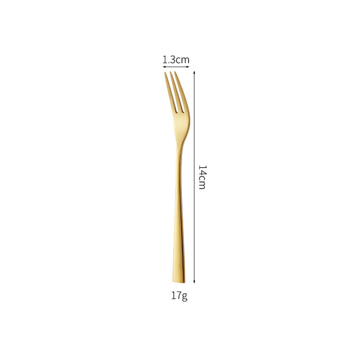 Elegant dessert knife with curved handle Bowlift