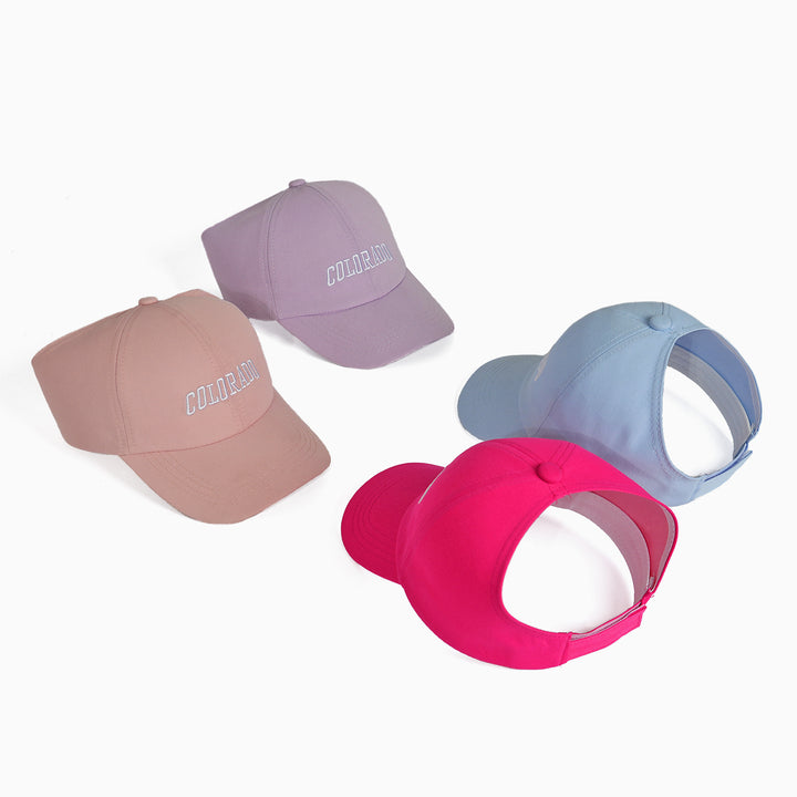 Ladies sporty cotton cap with front embroidery Bowlift