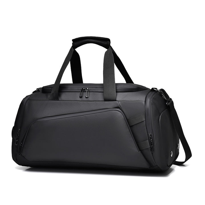 Sporty multifunctional duffel bag with ingenious compartment design Bowlift