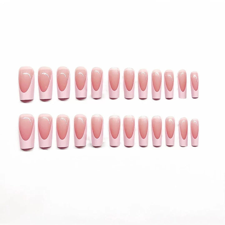Stylish Press-On Nail Tips with Modern Design Bowlift