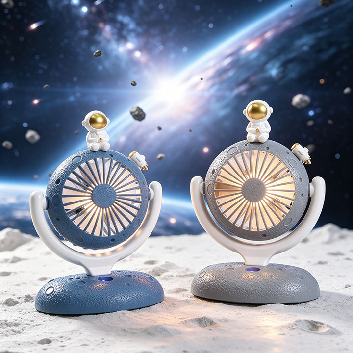 Women USB desk fan with astronaut design Bowlift