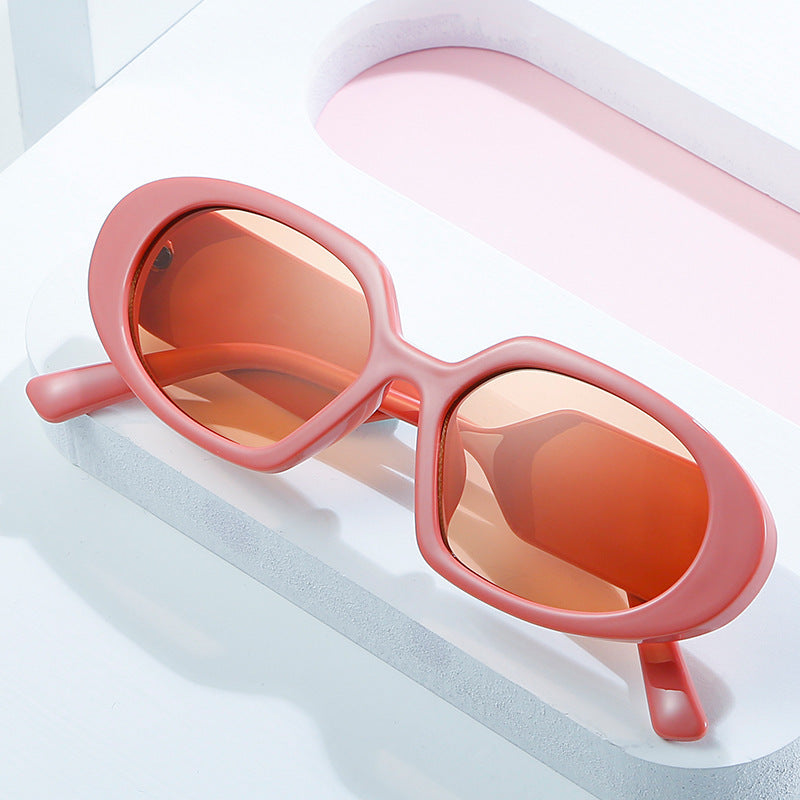 Chic Oversized Geometric Sunglasses Bowlift