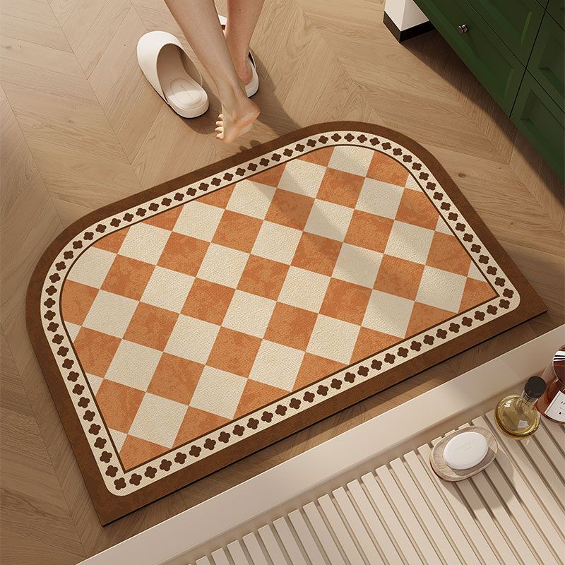 Multi-Color Geometric Area Mat