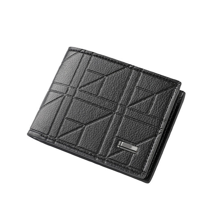 Textured Leather Passport Holder Bowlift