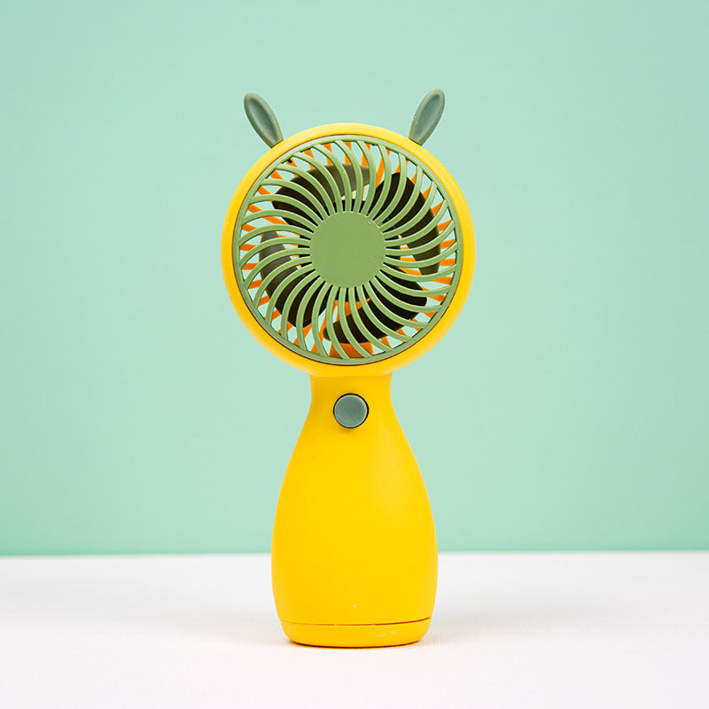 Cute Animal-Themed Handheld Fan Bowlift