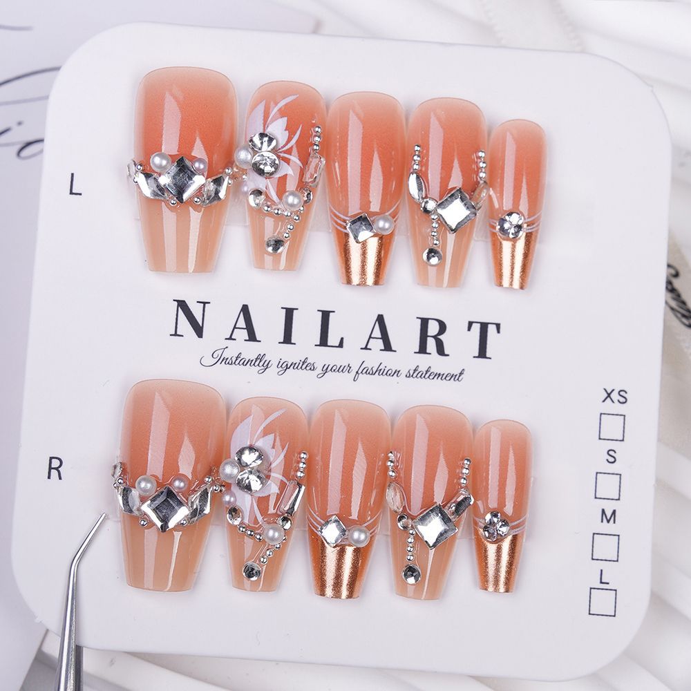 Creative Thematic Press-On Nail Set Bowlift