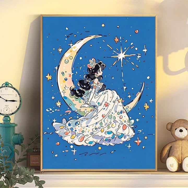 Celestial Fantasy Illustration Wall Art Bowlift
