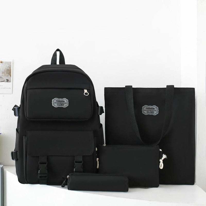 Multi-Pocket Backpack Set