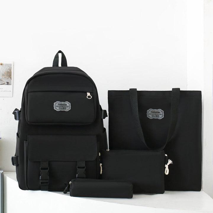 Multi-Pocket Backpack Set
