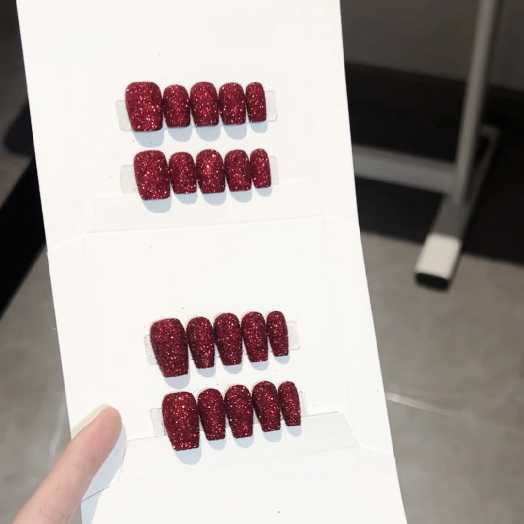 Glitter Nail Tips Bowlift