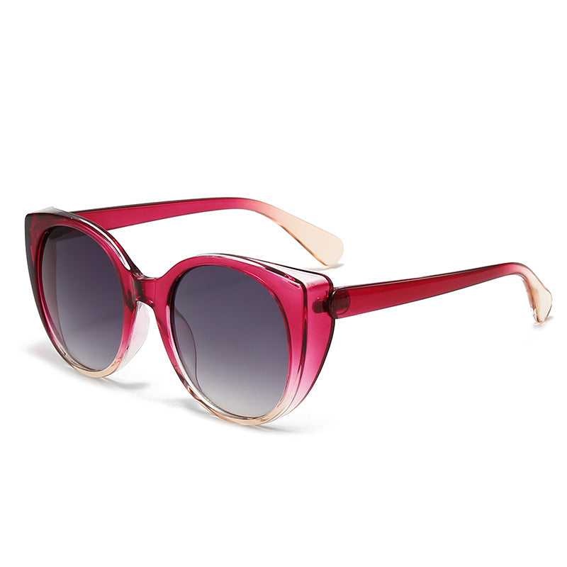 Women's Cat-Eye Sunglasses with high-quality plastic frame and protective lenses Bowlift