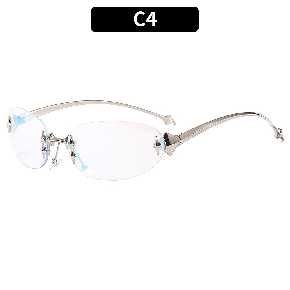 Futuristic Minimalist Fashion Eyewear