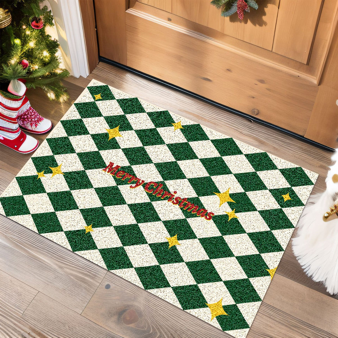 Festive Holiday-Themed Door Mat Bowlift