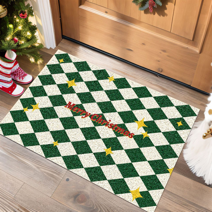 Festive Holiday-Themed Door Mat Bowlift