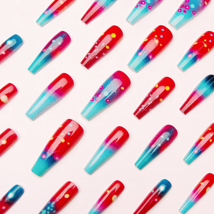 LED Light-Up Decorative Nail Art Bowlift