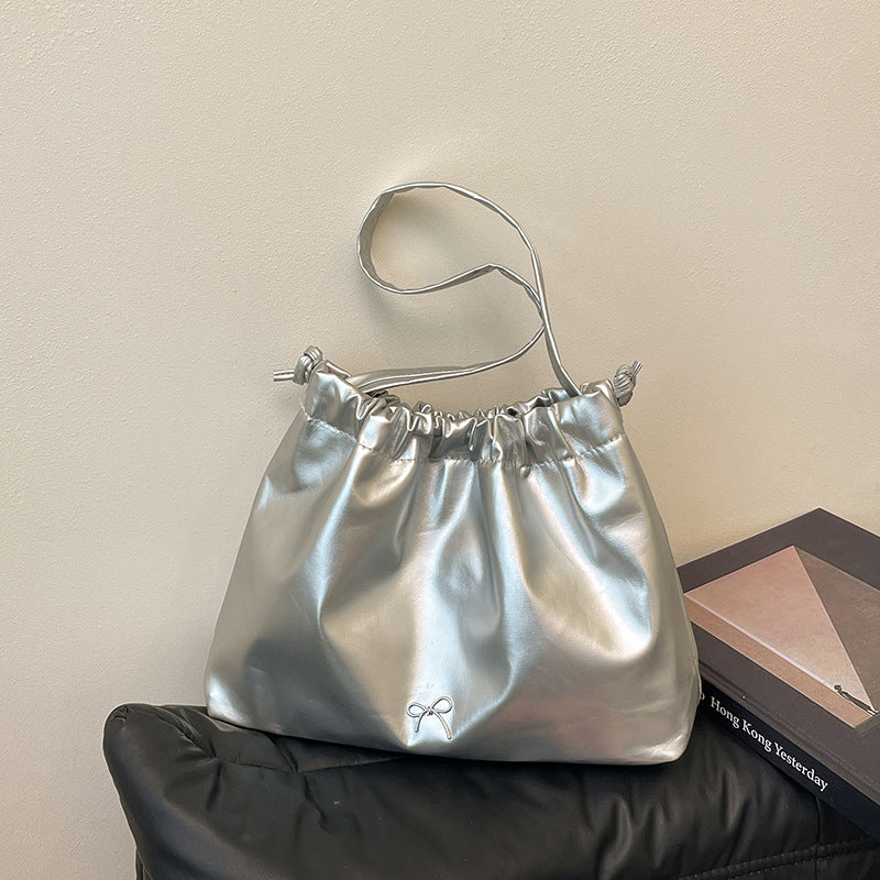 WoElegant Ruched Handheld Bag Bowlift