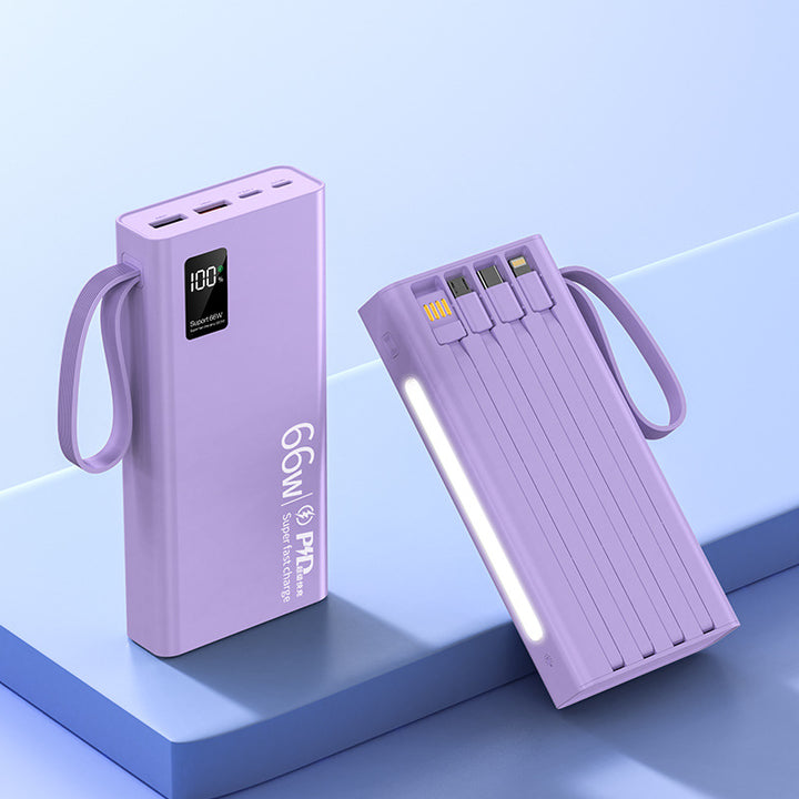 High-performance power bank with digital display Bowlift
