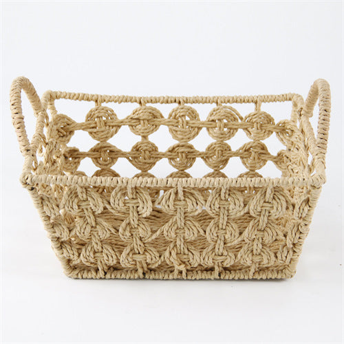 Rectangular Woven Storage Baskets Bowlift