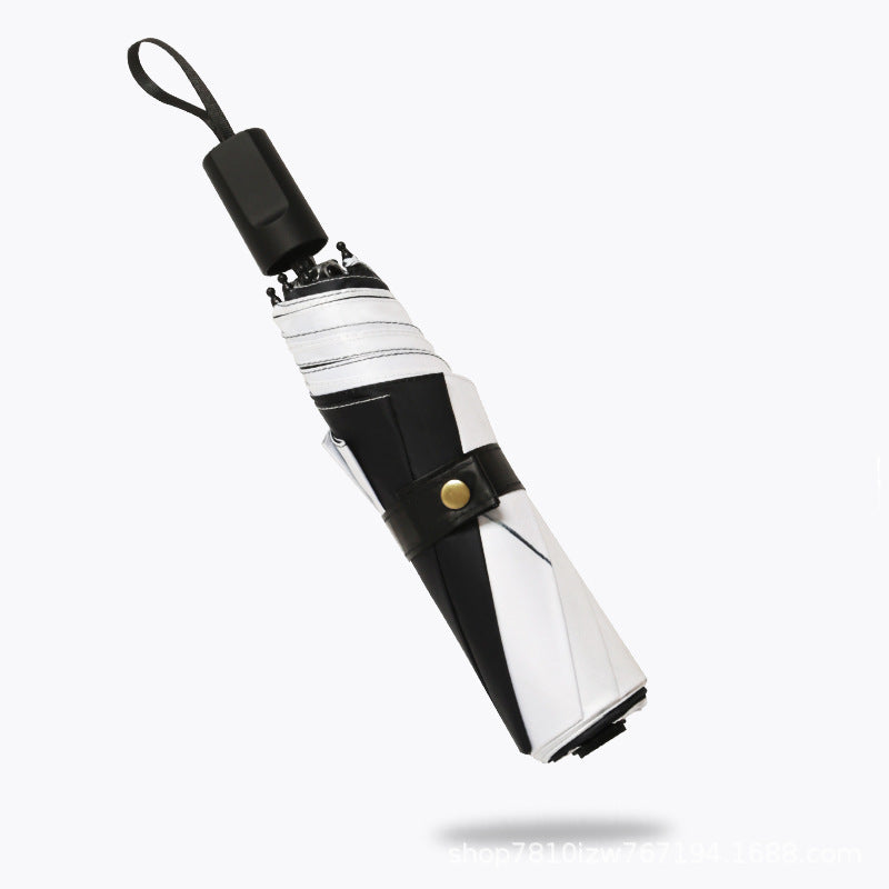 Women’s Automatic Umbrella with Cat Design Bowlift