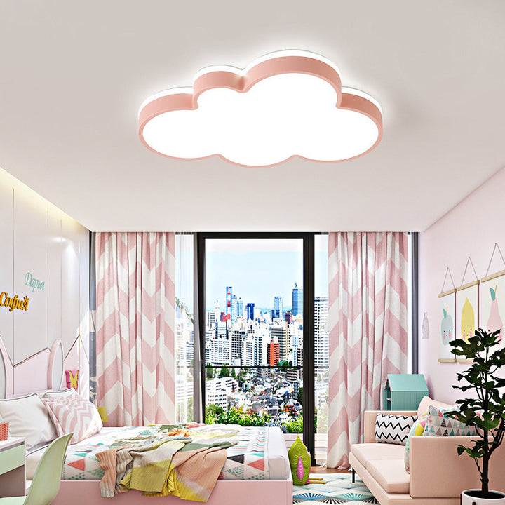 Cloud-Shaped Kid's Ceiling Light