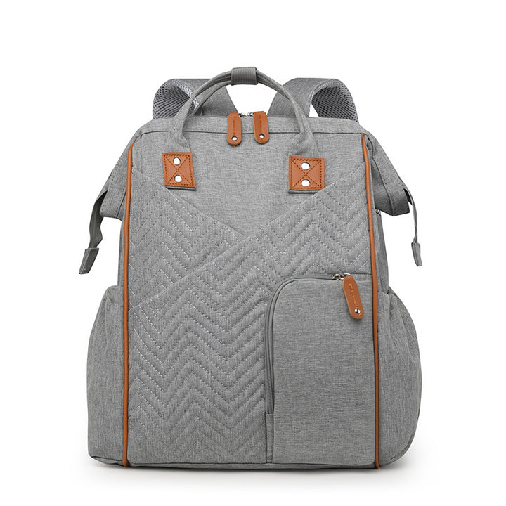 Multi-Functional Quilted Backpack Bowlift