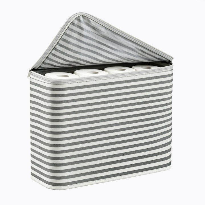 Multifunctional laundry storage box with bamboo lid Bowlift