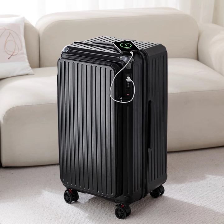 Smart Charging Expandable Luggage