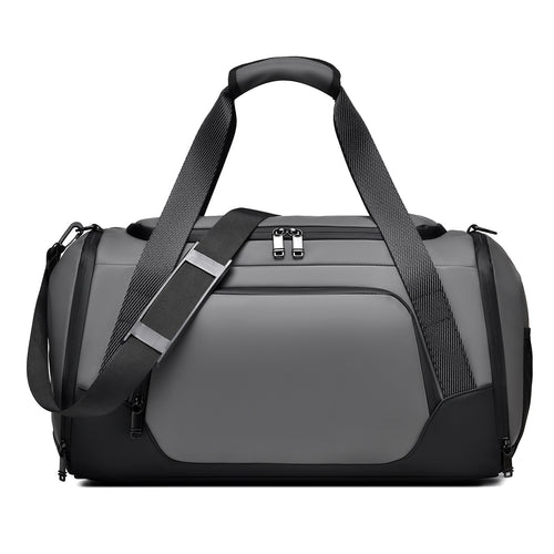 Men's Sporty Travel Bag with Innovative Compartment Design Bowlift