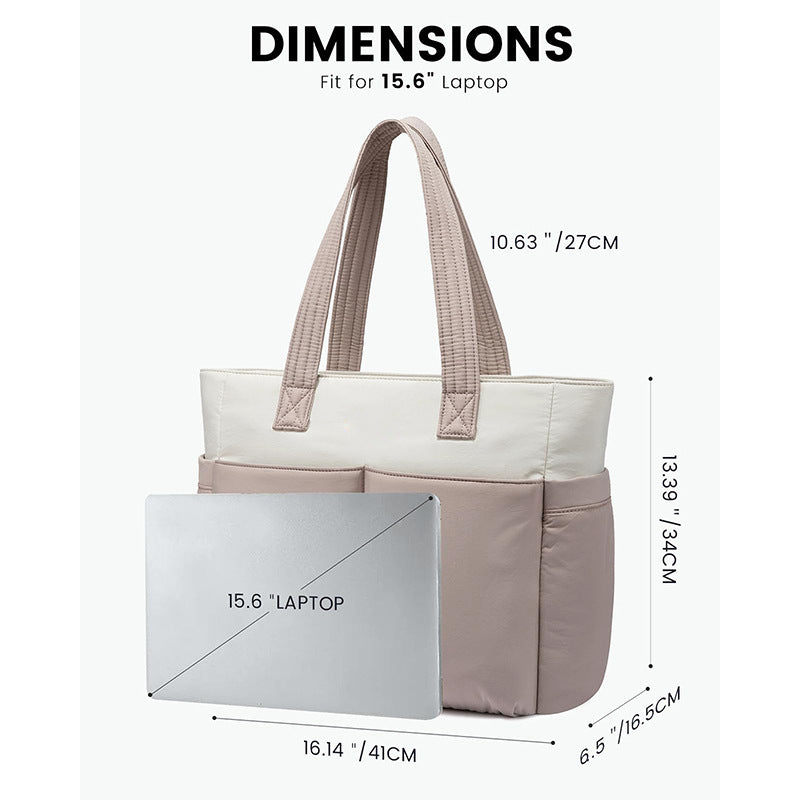 Stylish tote bag with versatile compartments Bowlift