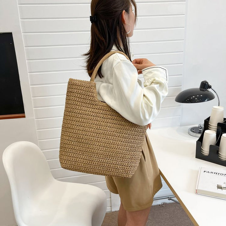 Spacious Macrame Tote Bag Bowlift