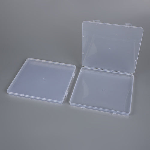 Multi-Functional Clear Craft Supply Storage Case Bowlift