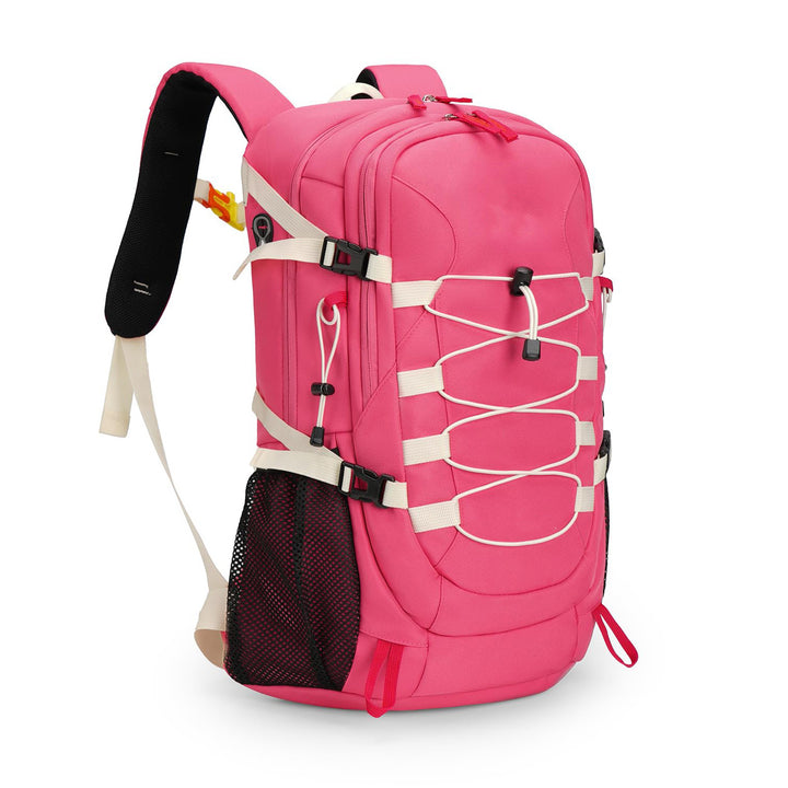 Unisex Outdoor Backpack with multiple compartments and mesh accessories Bowlift