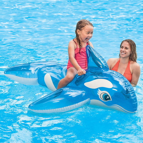 Ladies Inflatable Dolphin Play Island Bowlift