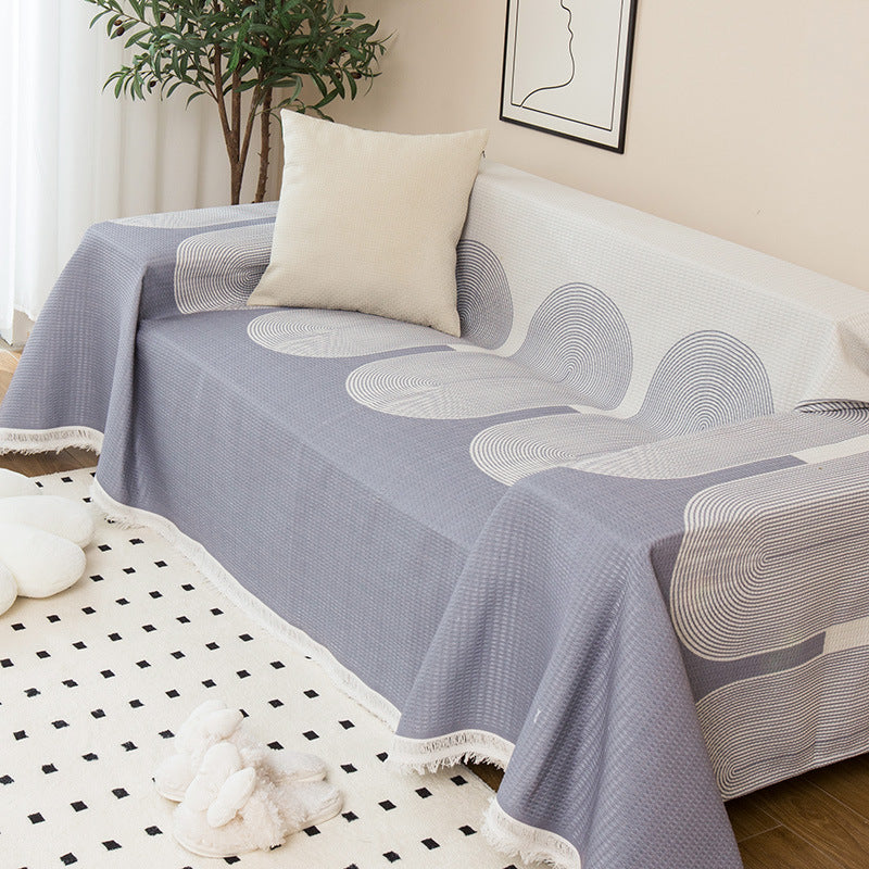 Soft Plush Bunny Pattern Throw Blanket