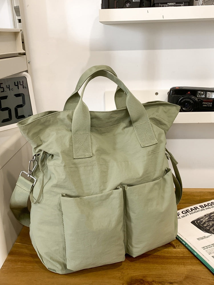 Multi-Pocket Functional Tote Bag Bowlift