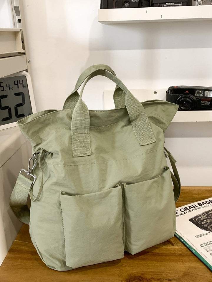 Multi-Pocket Functional Tote Bag Bowlift