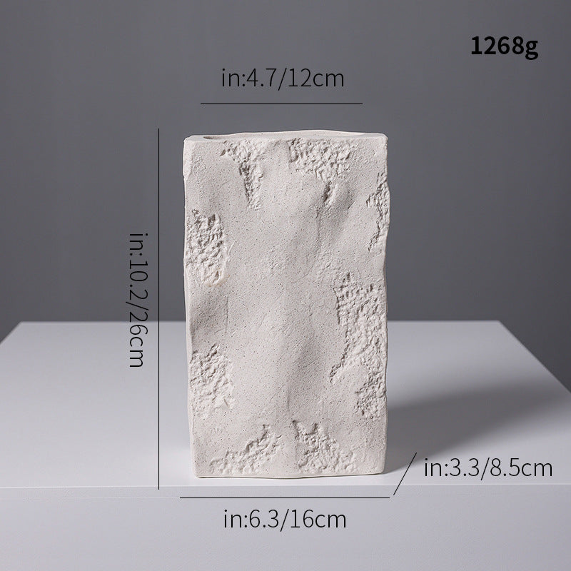 Decorative Textured Ceramic Vase