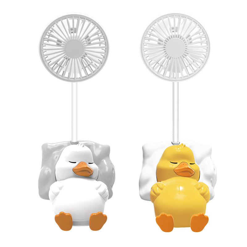 Unisex Portable Mini Fan with Funny Duck Design Bowlift