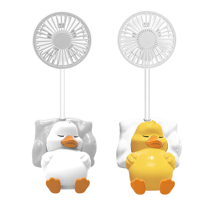 Unisex Portable Mini Fan with Funny Duck Design Bowlift