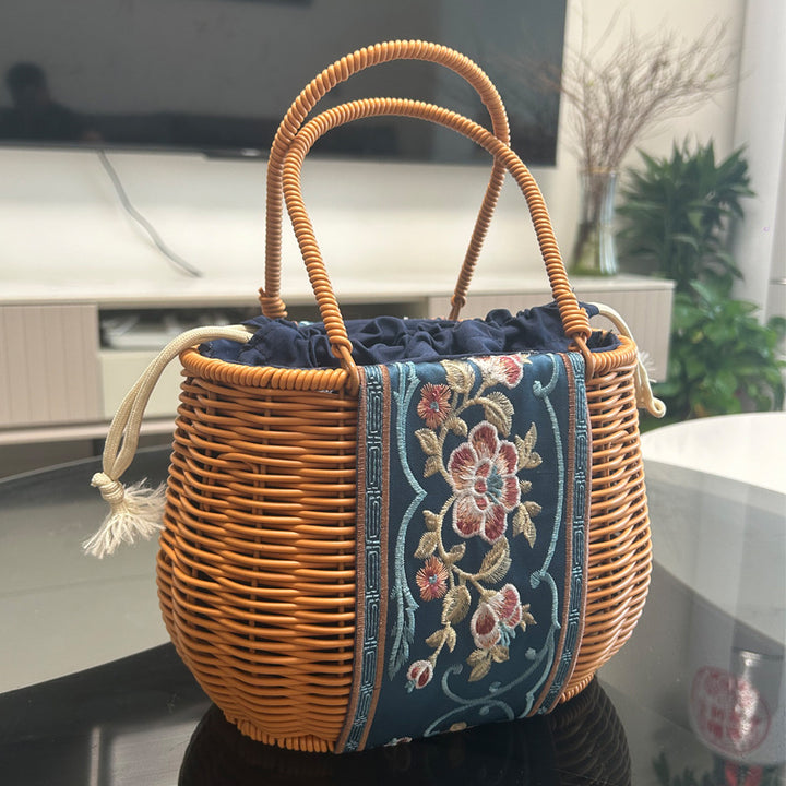 Women Stylish Basket Bag Bowlift