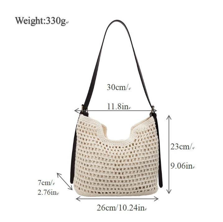 Handbag with Studded Details Bowlift