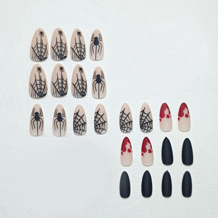 Artistic Halloween-Themed Press-On Nails Bowlift 1789805088